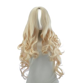 EpicCosplay® Daphne Platinum Blonde Long Wavy Wigs (15PL)