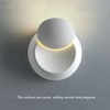 LED Wall Lamp 2700K Warm Light Energy Saving Rotatable Innovative