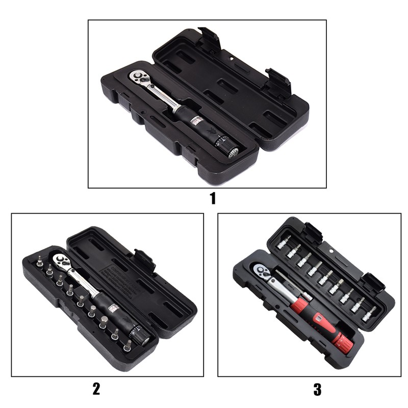 1/4" DR 2-14Nm Bike Torque Wrench Set Bicycle Repair Tools