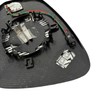 Passenger Side Mirror Glass Assembly Heated With Plastic Backing Plate