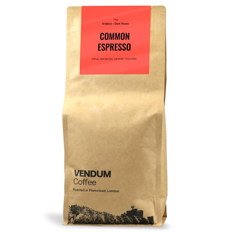 VENDUM Common espresso whole coffee beans, roasted to order in
