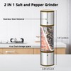 Nurch 2 in 1 Salt and Pepper Grinder Set, Salt