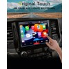 KOOGEN Tempered Glass Screen Protector for Dodge Ram 1500 2019-2025,Infotainment