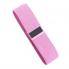 Elastic Yoga Resistance Bands, Hip Circle Expander Bands, Non-Slip Resistance Bands, Fitness Elastic Band for Men and Women for Home Fitness, Yoga, Pilates (L Pink)