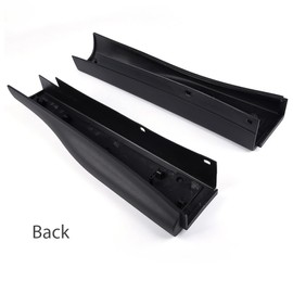 G-PLUS Pair Tailgate Molding Trim Cap w/Flex Step Fit Ford F250 F350 F450 Super Duty 2008-2016, for Vehicles with 6 3/4" Box 8C3Z9941018AA & 8C3Z9941019AA