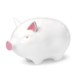 Tilly Pig Hand Finished Ceramic Kids Adults Piggy Bank for Boys Girls Money Box