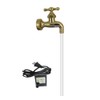 Decorative Metal and Plastic Faucet Fountain with Circulating Water, for