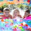 ZHHGOO Pack of 666 Water Balloons, Multicoloured Water Balloons, Seconds