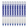 Fineliner Pens, BLUE, Ultra Fine Felt Point (0.3mm), Pack of