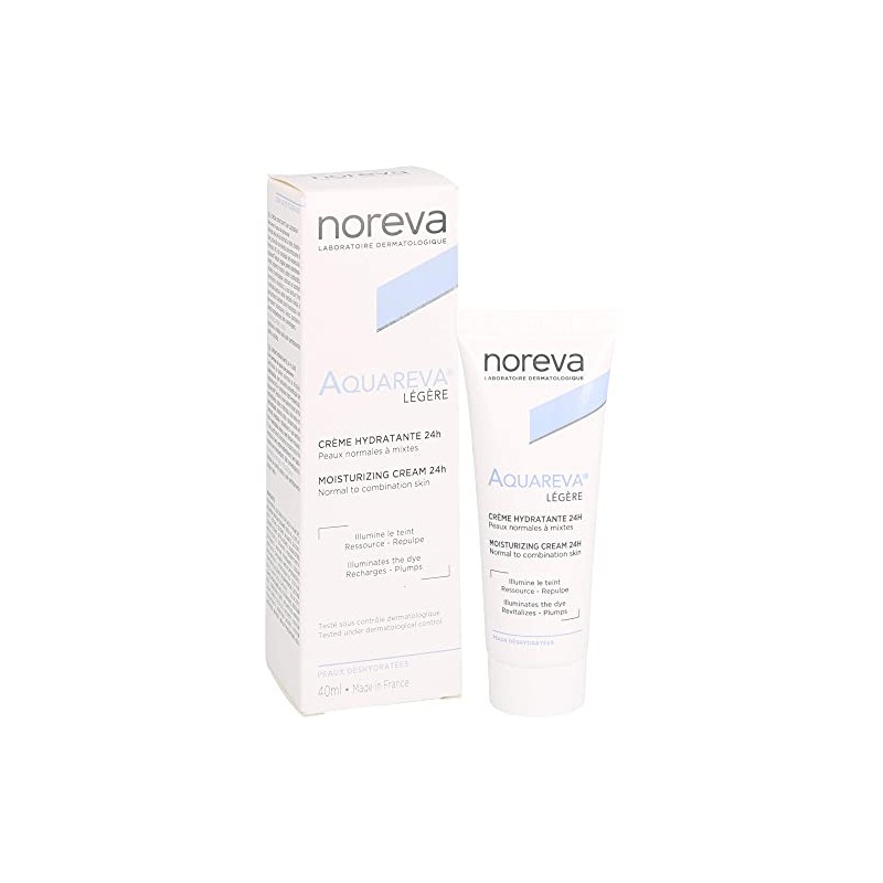 Noreva Aquareva Moiturizing Cream Light Textured 40ml by Noreva