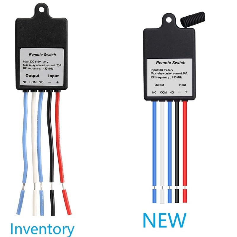 QIACHIP Mini Wireless Remote Control Switch DC 6V 12V 24V