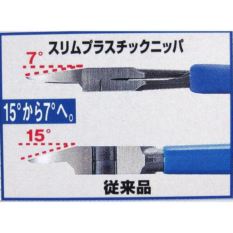 スリーピークス 3.peaks スリムプラスチックニッパ 145mm SPN-145S
