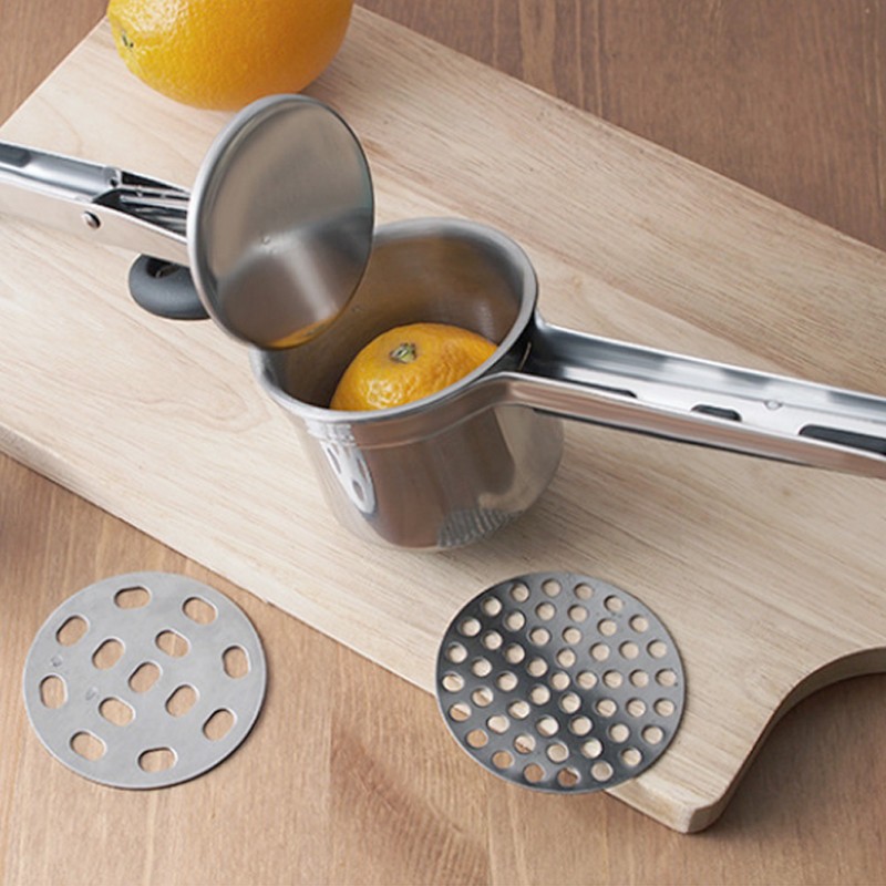 Kitchen Detachable Stainless Steel Handheld Potato Presser Ricer Food Masher