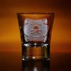 Skull And Cross Bones Groomsman Shot Glass Gifts (Set Of