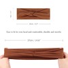 Dreshow Women's Boho Headband, Printed Headbands, Knots, Twisted Elastic Head