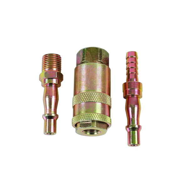 Connect Consumables 37096 Fastflow Air Coupling Kit, 1/4-inch BSP