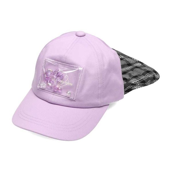 KidsFore RA 54 Girls B33403 Lavender Cap Motif Cap, lavender