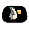Mr. & Mrs. Panda Auto Sonnenschutz Pinguin Bier - Geschenk,