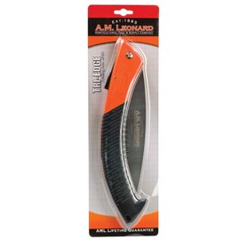 A.M. Leonard Tri-Edge Folding Pruning Saw, 9-1/2-inch Curved Blade