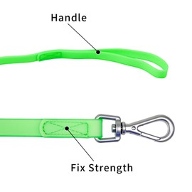 Waterproof Dog Training Leash 50FT 30FT 15FT 10FT 5FT Heavy Duty Recall Long Lead for Large Medium Small Dogs