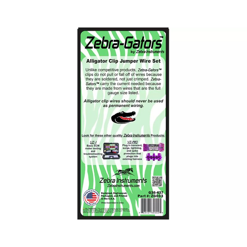 Zebra- Zebra-Gators (ZG003)