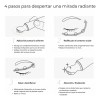 Crema Contorno Ojos Microcorriente| Péptido| Cafeína 20ml