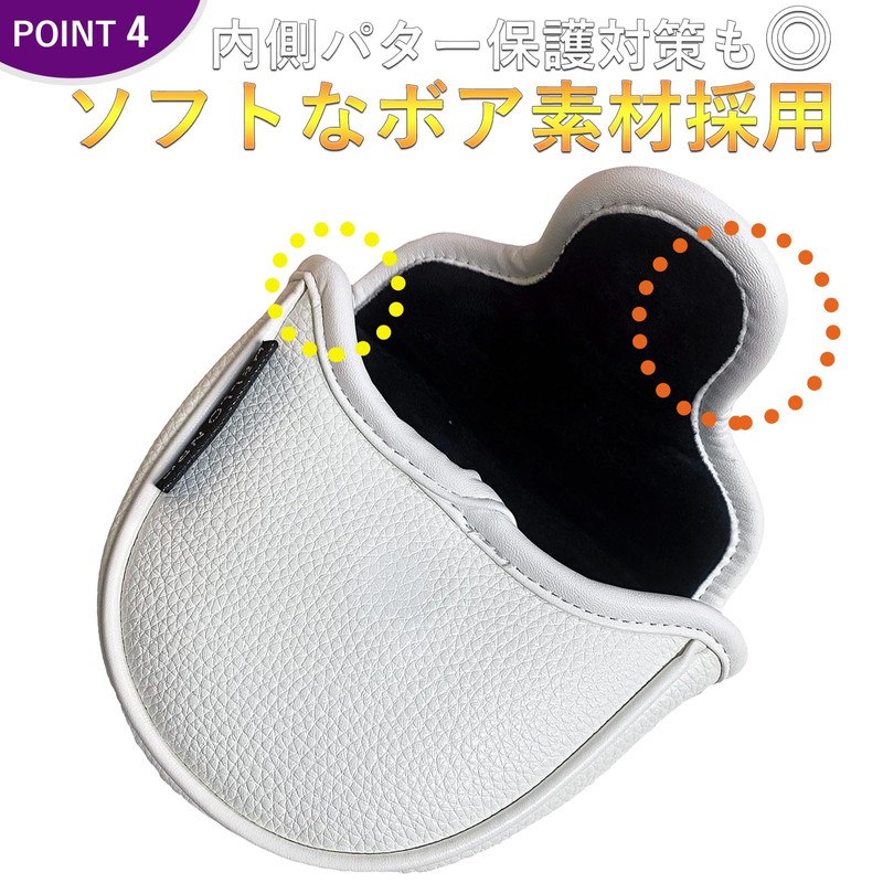 golf putter cover mallet head cover spider putter cover mallet