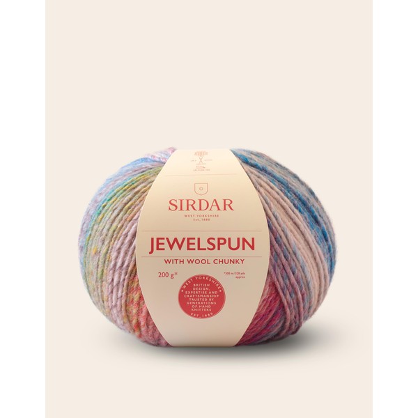 Sirdar Jewelspun Chunky with Wool 0203 Mother of Pearl