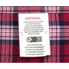 BOCOMAL FR Shirts Flame Resistant Plaid Shirt NFPA2112/CAT2 7oz Fire