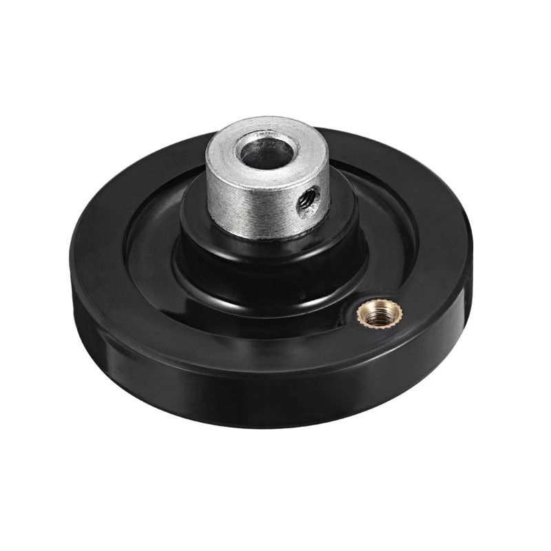 TOP-VIGOR 63mm Revolving Handle Hand Wheel, 8mm Hole Diameter Back