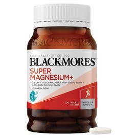 Blackmores Super Magnesium+ Tab X 200