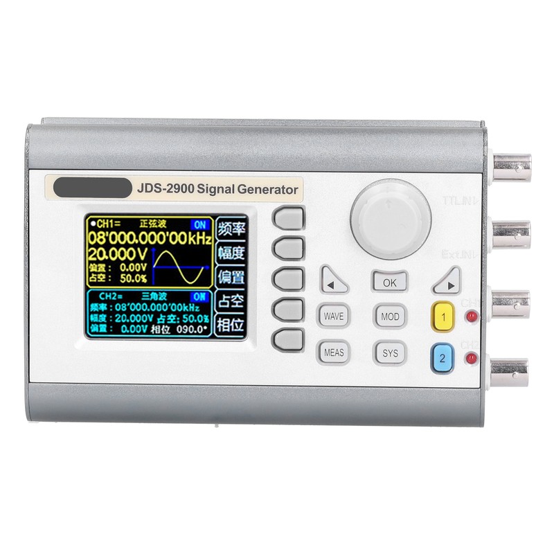 JDS2900-40M 2 Channel DDS Function Signal Generator Pulse Signal Frequency