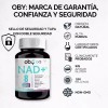 Oby Nad+ Resveratrol Potenciado 8 Ingredientes: Nr Nicotinamida Ribosa, Resveratrol,