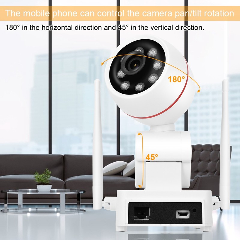 1080P Two Million Pixels Human Motion Detection PTZ WIFI Monitoring