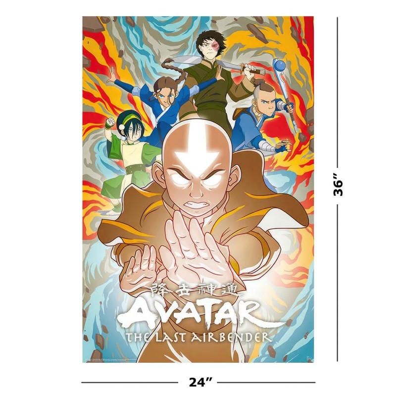 Avatar: The Last Airbender - TV Show Poster (Mastery Of