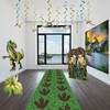 Beistle Dinosaur Tracks Floor Runner Dino Theme Party Decorations, Indoor/Outdoor