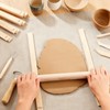 Clay Rolling Pin Guides, 10Pcs Pottery Teaching Rolling Mud Stick