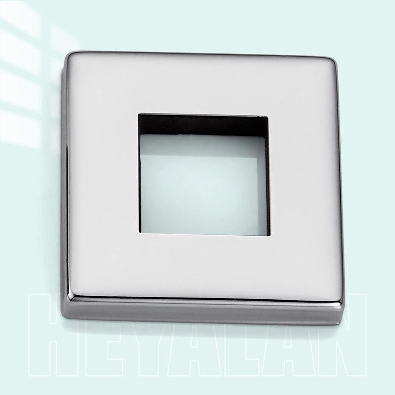 Heyalan Hand-held Shower Holder Flange Plate Polish Chrome Modern Shower