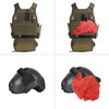 Airsoft Dead Rag - Bright Red Quick-Deploy Pouch, Molle Compatible