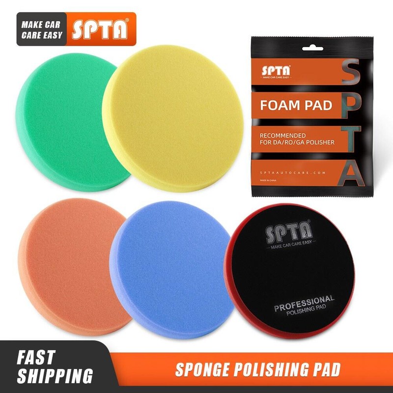 SPTA 1PC 150MM 자동차 125MM RO DA GA 폴리 샌딩