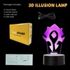 LED Lamp - World of Warcraft Horde Colour Changing USB