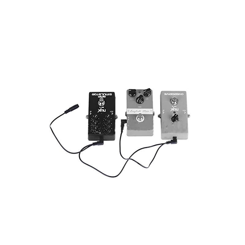 Cable de alimentación de pedal de guitarra de 1 a