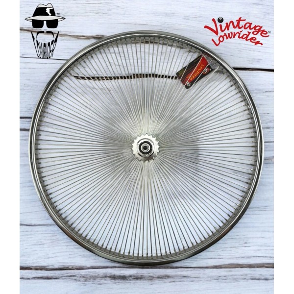 VINTAGE LOWRIDER 29" FRONT OR COASTER WHEEL DAYTON 144 SPOKE