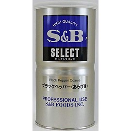 Select Spice S&B Select Black Pepper Large Can 1