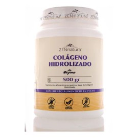 Colageno Hidrolizado Biotina Y Vitamina C 500 Grs Zen Natura Sabor Sin sabor