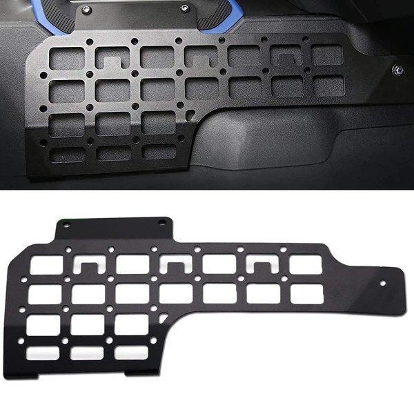 WANGDUOYU For 2021-2023 Ford Bronco Center Console Organizer Molle Panel