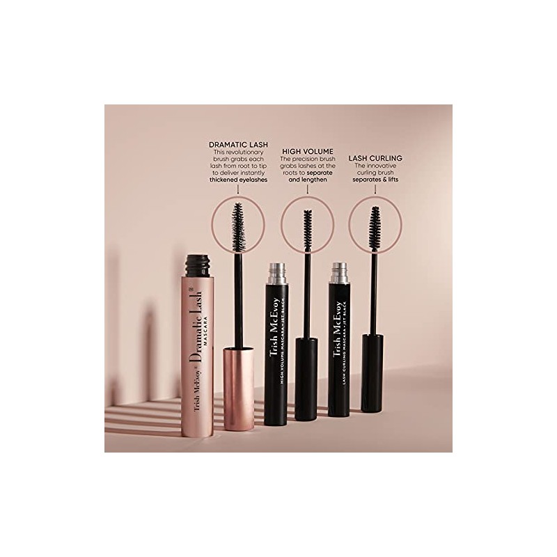 Trish McEvoy High Volume Mascara - Jet Black 0.18oz (5g)