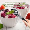 Cuchara para Helado, Cuchara Acero Inoxidable de Grado Alimenticio, Cuchara