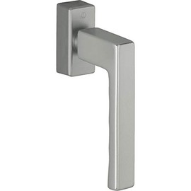 Hoppe TOULON-Secu Forte 11736008 Window Handle Stainless Steel Effect 90° VK 32-42