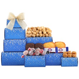 Wine Country Gift Baskets The Sweetest Dessert Gift Tower Snack Gifts for Women, Men, Families, College, Appreciation, Thank You, Corporate, Get Well Soon, Care Package